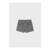 Mayoral Older Girls Tartan Plaid Shorts